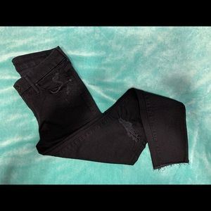 Mother Looker Ankle Fray